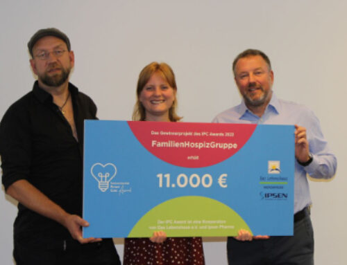 Wir gewinnen den IPC Award – 11.000 € für unsere FamilienHospizGruppe